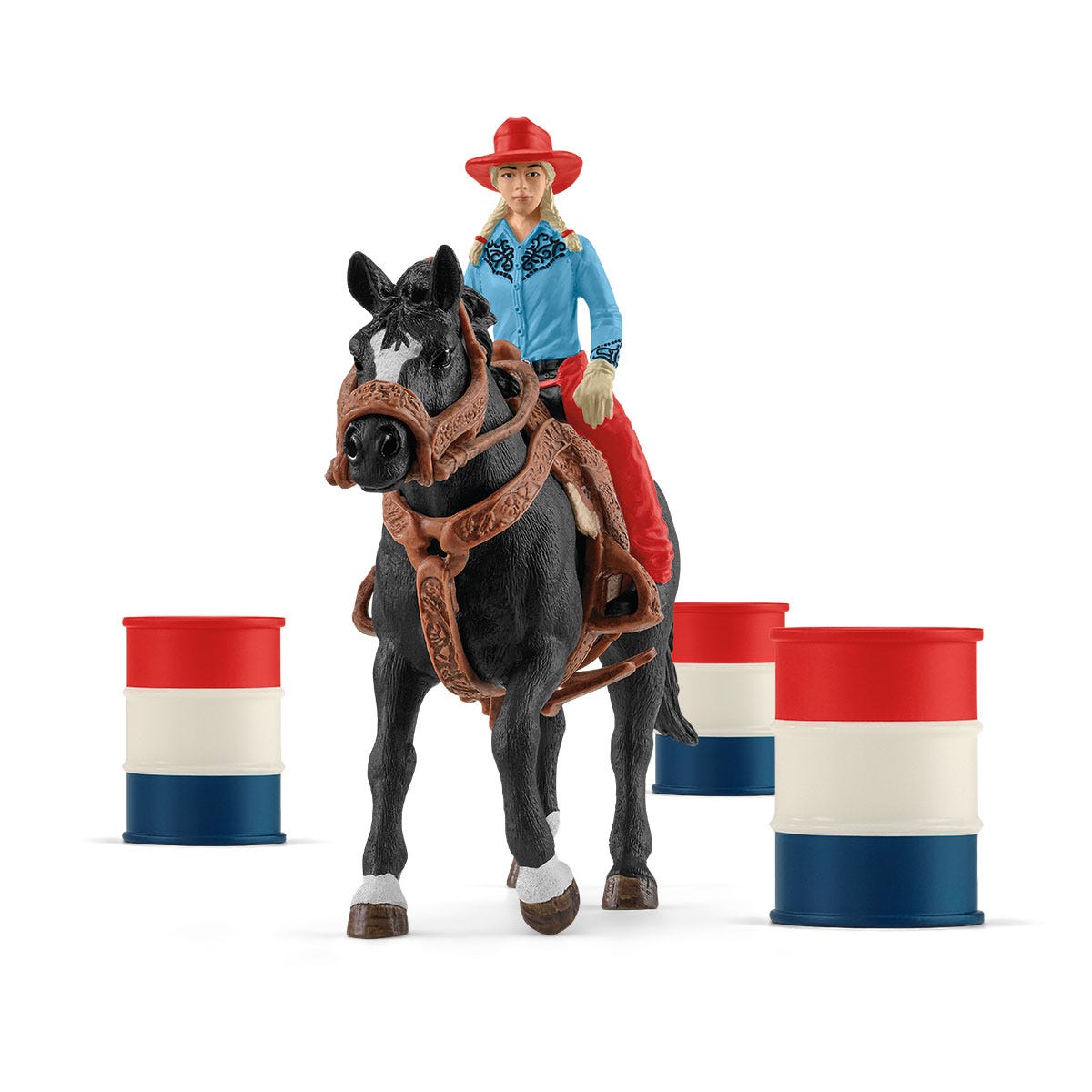 Selle Western Barrel Racing D&L SADDLERY – Cuir Premium, Tailles 12-18 Pouces (Neuve, Livraison Gratuite)