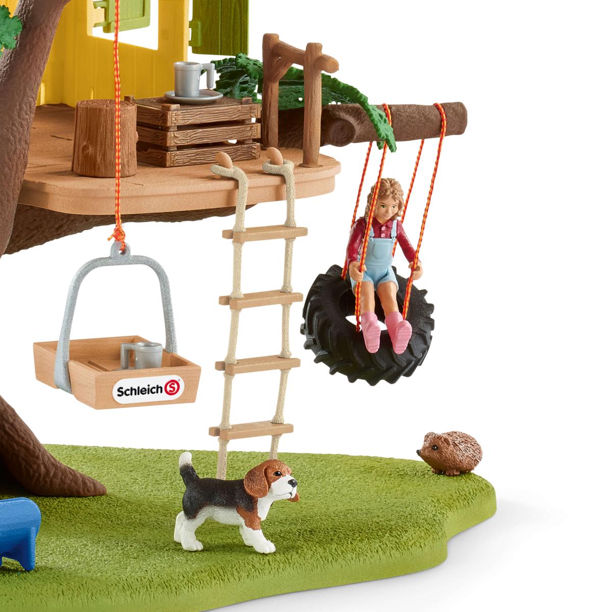 schleich 42658 Cabane des animaux de la forêt, dès 3 ans, FARM WORLD - coffret, 39 pièces schleich 42658 Cabane des animaux de la forêt, dès 3 ans, FARM WORLD - coffret, 39 pièces