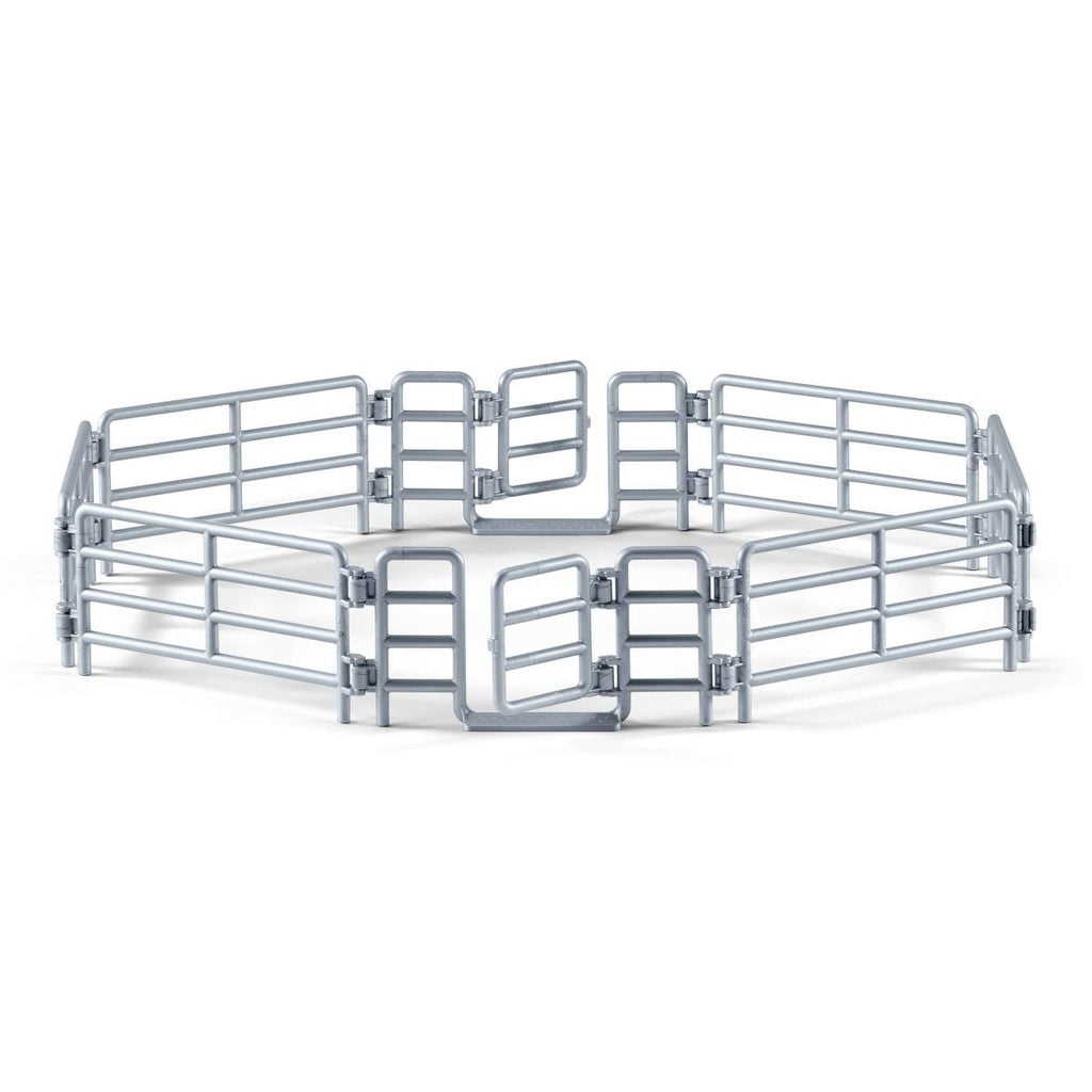Schleich Clôture Corral – Barrière Modulable Pour Animaux De Ferme, Jouet éducatif Dès 3 Ans (Farm World)
