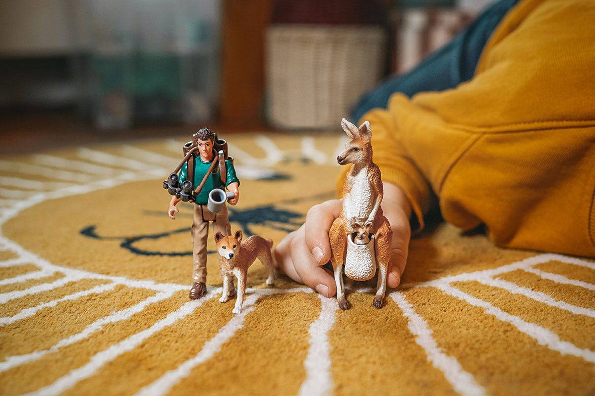 Schleich 42623 Aventures en Océanie (Wild Life) Multicolore : Schleich Schleich 42623 Aventures en Océanie (Wild Life) Multicolore : Schleich