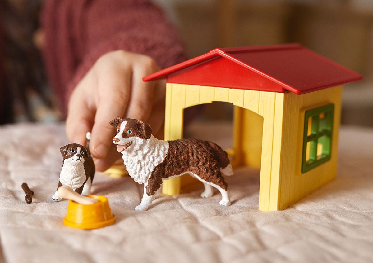 SCHLEICH - Farm world - 42536 - Divertissement pour chiens - Jeux & Jouets SCHLEICH - Farm world - 42536 - Divertissement pour chiens - Jeux & Jouets