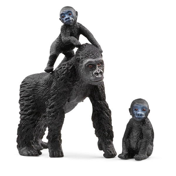 Figurine Safari Ltd Gorille Des Plaines - 10,7 Cm - Figurine Zoo Réaliste - Sans BPA