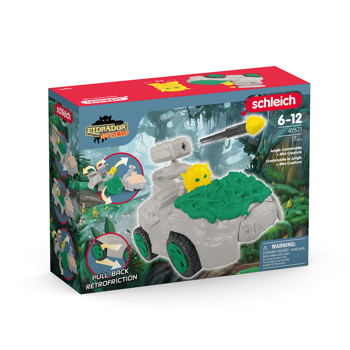 Jet des Glaces rétrofriction avec Mini Creature 42664 ELDRADOR® | schleich Jet des Glaces rétrofriction avec Mini Creature 42664 ELDRADOR® | schleich