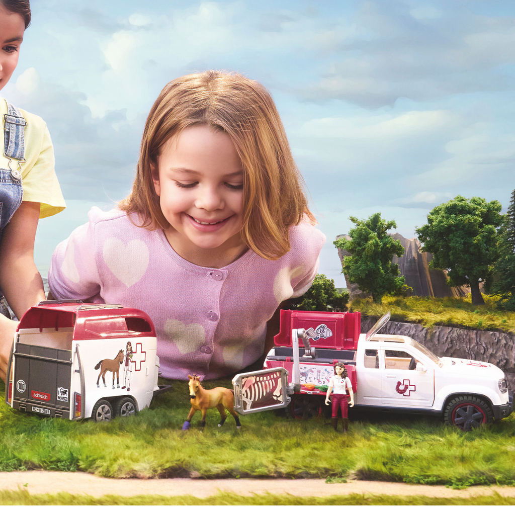 Vétérinaire mobile avec poulain Hanovrien - SCHLEICH 42439 - Accessoires Animaux Vétérinaire mobile avec poulain Hanovrien - SCHLEICH 42439 - Accessoires Animaux
