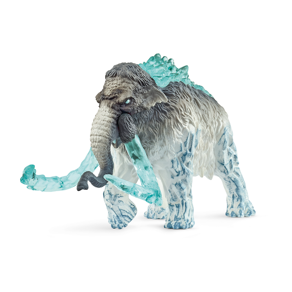 Schleich 42497 Attaque De La Forteresse De Glace Eldrador - Coffret Avec Crocodile Et Tigre à Dents De Sabre Dès 7 Ans