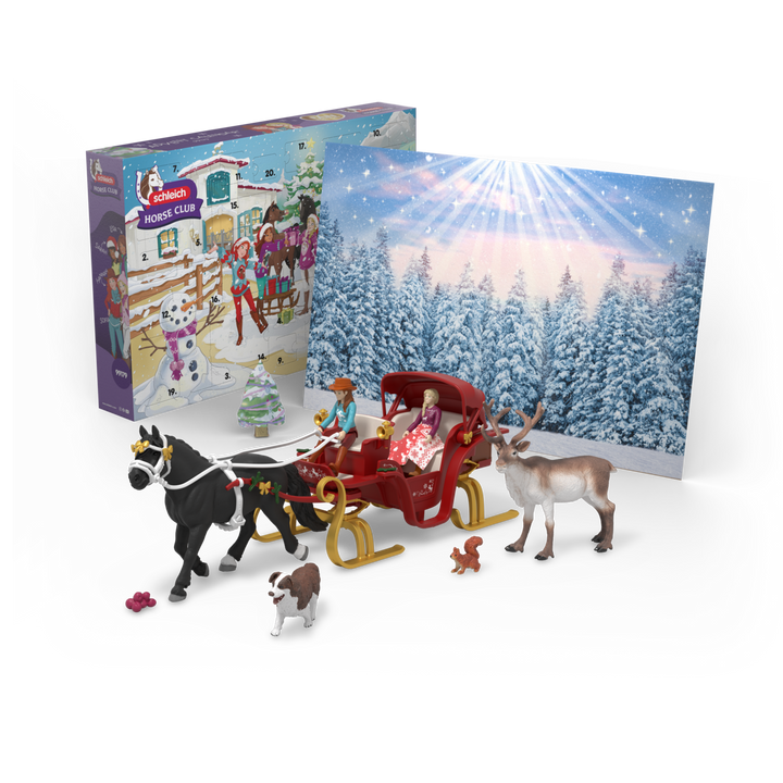 Großer Adventskalender HORSE CLUB - Weihnachtliche Schlittenfahrt