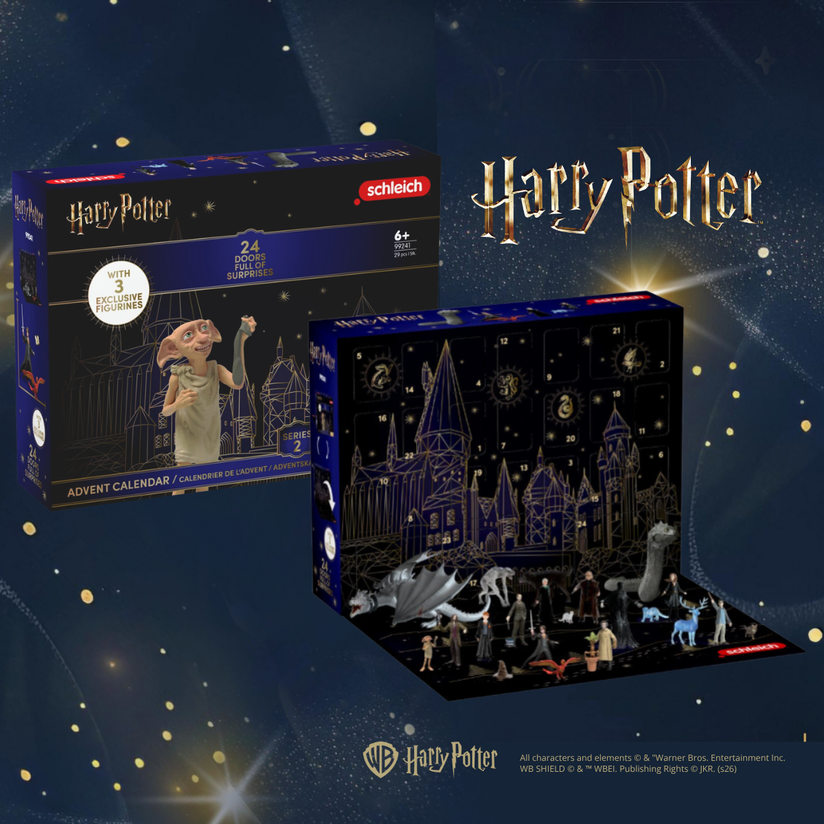 Calendrier de l'Avent Harry Potter - Série 2